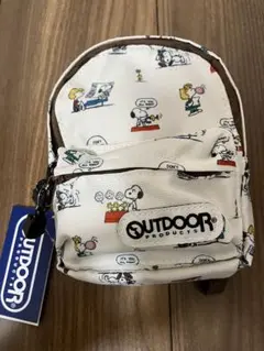 スヌーピー　OUTDOORコラボ　ミニバッグ　ウエストポーチ