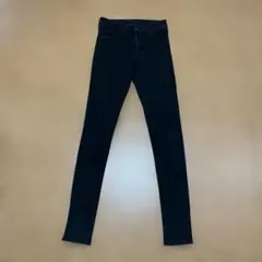スキニージーンズ黒