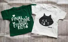 ネネット　Ne-net　にゃー　FINAL HOME 　Tシャツ 2枚　100のサムネイル
