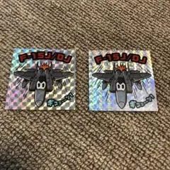 非売品 JASDF ステッカー　航空自衛隊　ビックリマン風　F-15 F-35