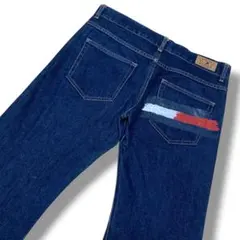 Tommy Jeans　トミージーンズ ストレートデニム 日本製 ロゴのペイントのサムネイル