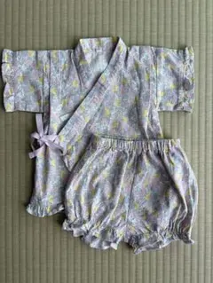 花柄甚平 サイズ80