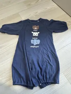 動物柄ロンパース 50-60cm
