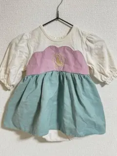 Cottoli コットンロンパース アリエル ディズニー プリンセス