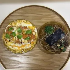 食品サンプル カツ丼・そば 2種セット ディスプレイまとめ売り　19
