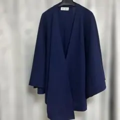 イヴサンローラン リヴゴーシュ　ポンチョ　ケープ　ロングコート　フランス製 2025年最新】YVES SAINT LAURENT rive gauche ポンチョ・ケープ