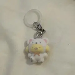 サンリオ ふわふわスノーめじるしアクセサリー ポムポムプリン