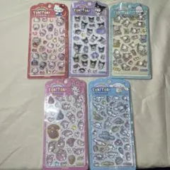【韓国正規品未開封】Tok! Tok! STICKER　サンリオ　5種セット