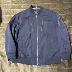 [希少XL] UNIQLO ＋J オーバーサイズブルゾン ネイビー 美品