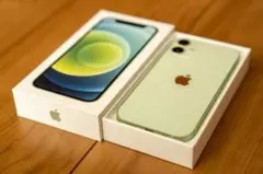 美品　iPhone 12 mini ミントグリーン 256GB free sim
