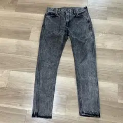 levi's line8 ユニセックス ブラックデニム　30/32 スキニー
