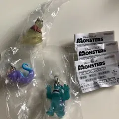 モンスターズ・インク めじるしアクセサリー 3個セット