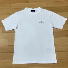 ［極美品］モンクレール　Tシャツ　ロゴ　白　ホワイト　Ｓ　国内正規品4S438