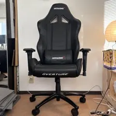 【ニスタ様専用】AKRACING OVERTURE ゲーミングチェア ブラック