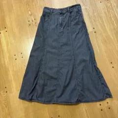 GUマーメイドデニムスカートのサムネイル