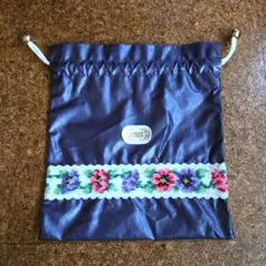 フェイラー　巾着ポーチ　パープル