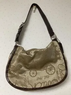 Coach ショルダーバッグ ベージュ