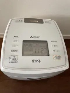 三菱 NJ-VE107 炊飯器 ホワイト 5.5合炊き - メルカリ