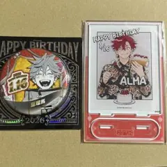 極楽街 アルマ 誕生日 バースデー アクスタ 缶バッジ - メルカリ