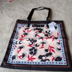 数量限定　MARNI タイプ トートバッグ ボタニカル柄