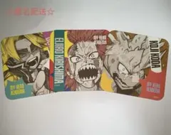 ★*★様 ヒロアカ 原画展 アートコースター 口田甲司 切島鋭児郎 上鳴電気