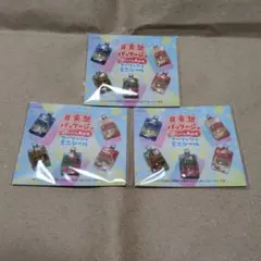 非売品　セブンイレブン限定 クーリッシュ ぷくっとしあわせ　ミニシール3セットのサムネイル