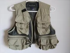 mont-bell フィッシングベスト ベージュ