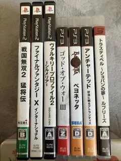 【ジャンク品】PS2、PS3ソフトまとめ売り