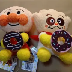 アンパンマン 　ふわころドーナツだいすきぬいぐるみ　Ver.3 ２体セット