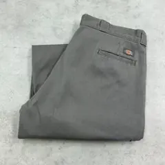 や*ー様 Dickies　874　FLEX　ボトムス　ワークパンツ　古着　グレー