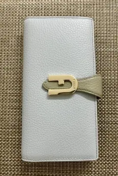 値下交渉OK【新品未使用】証明書付FURLA二つ折財布ソフィアグレイニー