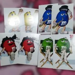 ｍ&ｍ’s♡ポストカード(４種類×２枚)8枚セット♡未使用♡アメリカン