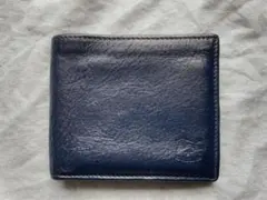 イルビゾンテ　折りたたみ財布　ネイビー