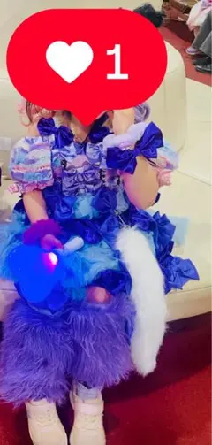 しなこちゃん風ドレスワンピース　キッズサイズ