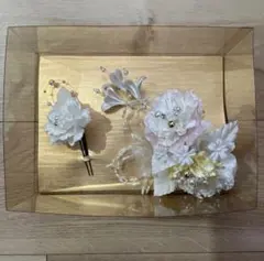 【美品】花飾り 2点セット 和装小物