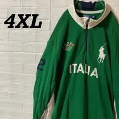 ピノ様専用ポロラルフローレン ウルトラオーバーサイズ　ハーフジップスウェット