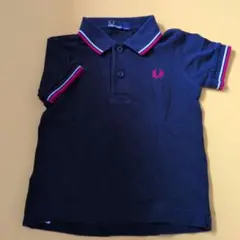 FRED PERRY ネイビー ポロシャツ 6-12ヶ月