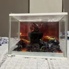 モンハンジオラマ 火山　フィギュア４体付き