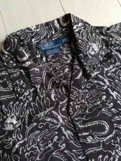 美品 Polo Ralph Lauren 龍柄 シャツ オープンカラーシャツ