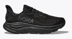 ホカ HOKA クリフトン 10 ワイド メンズ ブラック/ブラック　25.5㎝