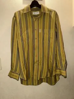 TOSCANA IUOGO 長袖シャツ Mサイズ イエロー
