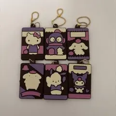サンリオキャラパキラバーマスコット6点まとめ売り