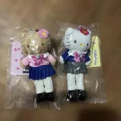 Hello Kitty スタイルアップマスコット 制服 2種セット