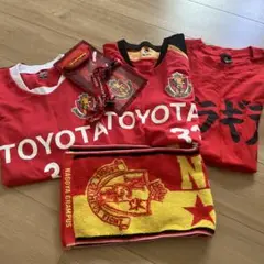名古屋グランパス まとめ売り ユニフォーム タオル チケット入れ