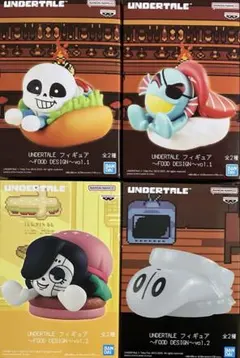 BANDAI UNDERTALE フィギュア〜FOOD DESIGN〜セット