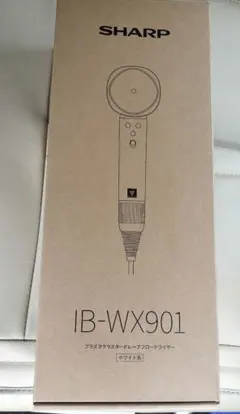 新品未開封】 ドライヤー IB-WX901-W ホワイト シャープ - メルカリ
