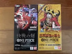 ONE PIECEカードゲーム 受け継がれる意志 蒼海の七傑 テープカット