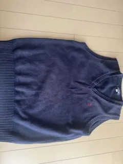 EASTBOYネイビー Vネック スクールベスト