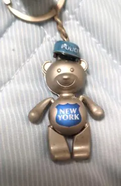 NEW YORK POLICE ベア キーホルダー