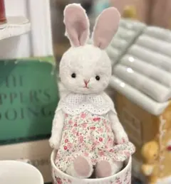 新品 オオイケ メルヘン街道からの贈り物 うさぎ ウサギ ぬいぐるみ